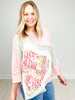 Heart Patch Mineral Washed Knit Top