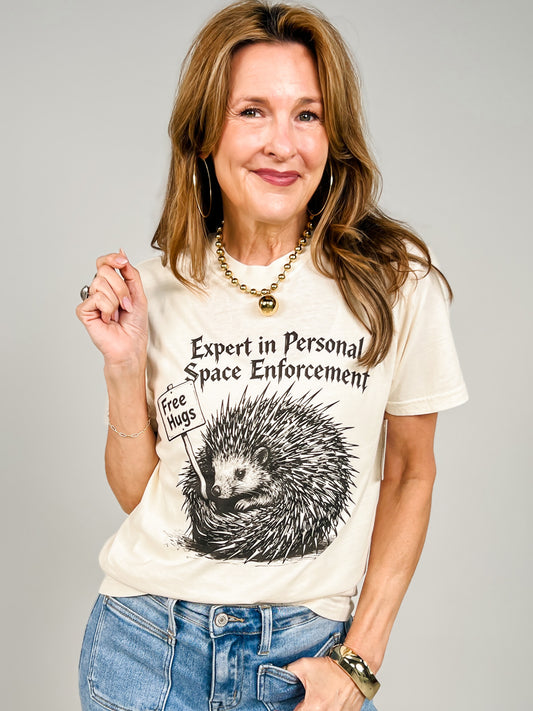 Expert In Personal Space Graphic Tee