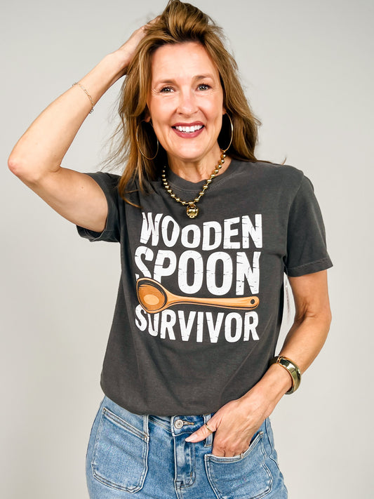 Wooden Spoon Survivor Graphic Tee