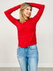 Classic Cable Ribbed Knit Sweater
