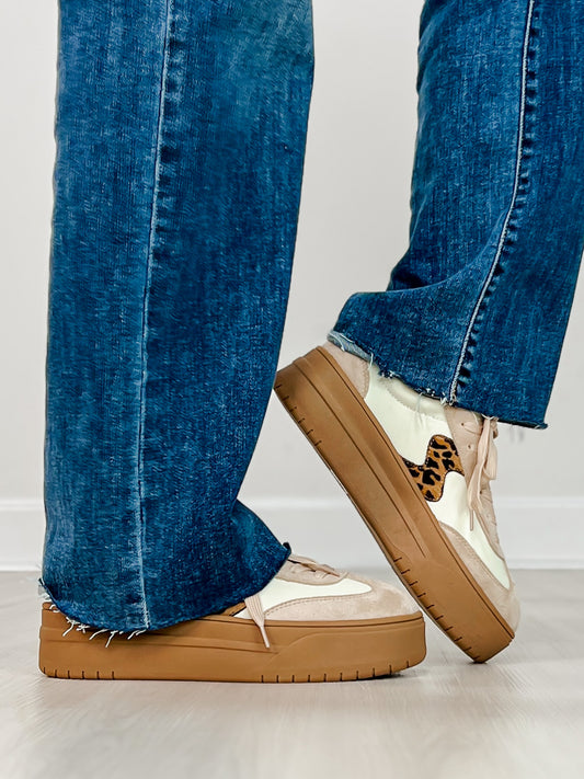 Corkys Pop Off Tennis Shoes in IVORY