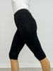 Premium Cotton Capri Leggings