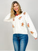 Gingerbread Patch Button Down Cardigan