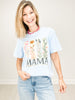 Mama Clothed in Strength Gold Foil Graphic Tee