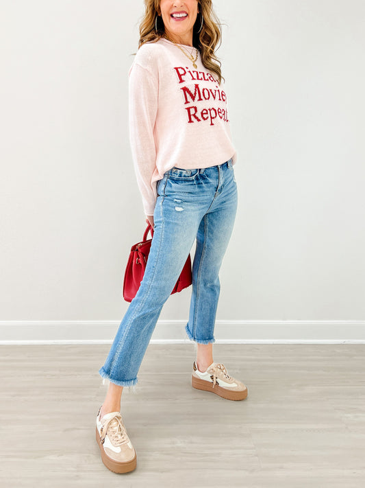 Vervet Downtown Darling High-Rise Kick Flare Jean