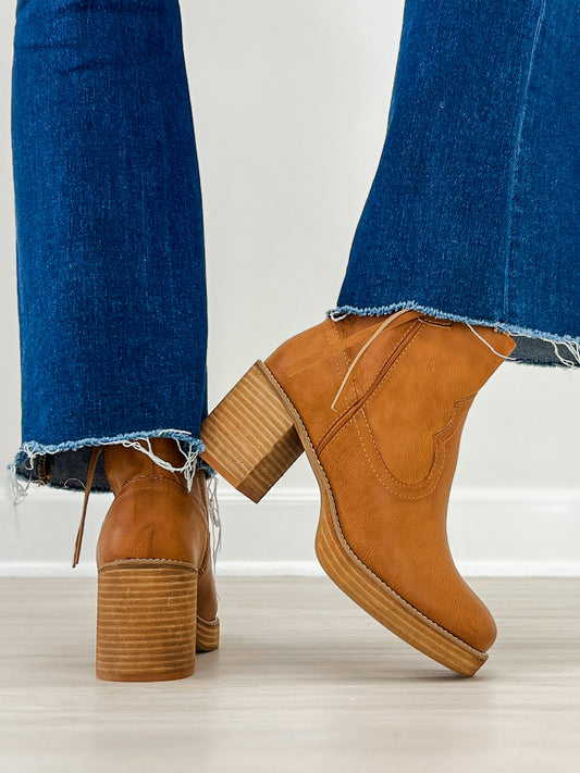 Imperial Ankle Boot in Chestnut