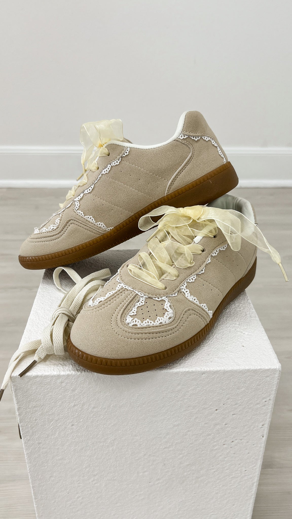 Lace Detail Sneakers