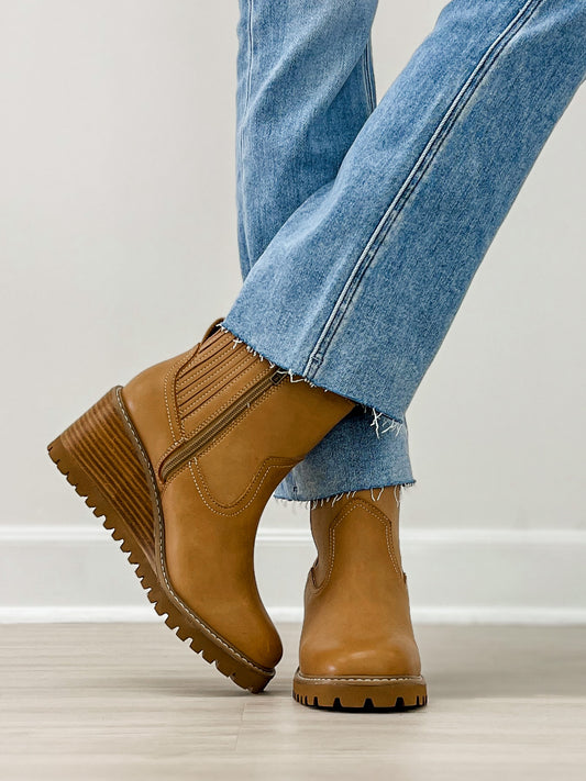 Yellowbox Immix Wedge Boot in Natural