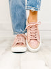 Blowfish Willa Sneaker in Lt. Pink Orbital/Withered Rose
