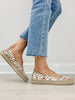 Blowfish Malibu Benita Espadrille Sneaker in White Multi