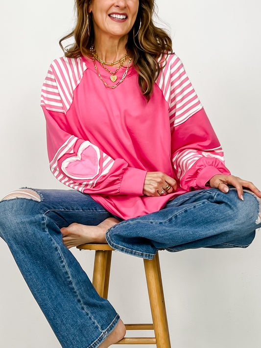 Long Sleeve French Terry Sweatshirt