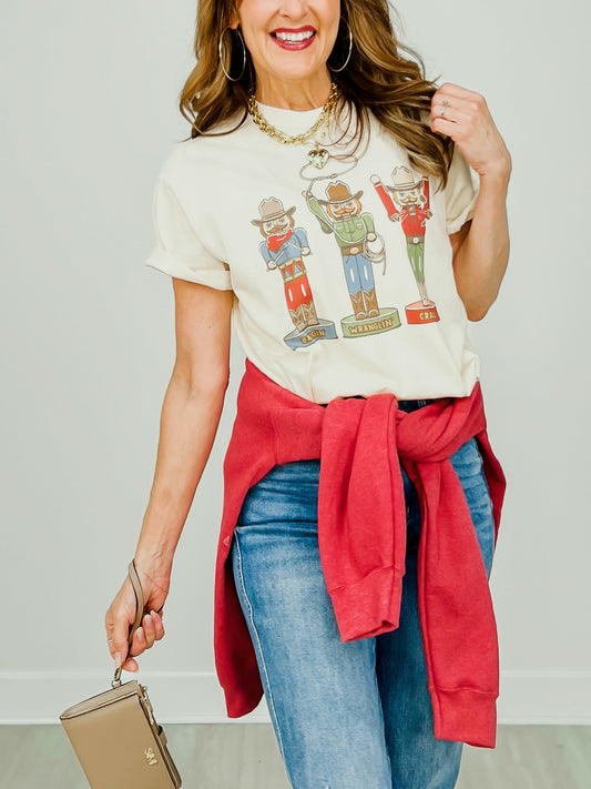 Cowboy Nutcrackers Graphic Top