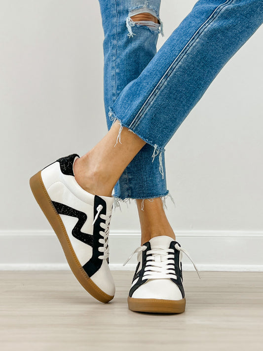 Yellowbox Ziti Crystal Sneaker in Black