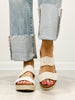 Corkys Clueless Wedge Sandals in IVORY