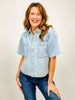 Judy Blue Boxy Featherweight Work Shirt