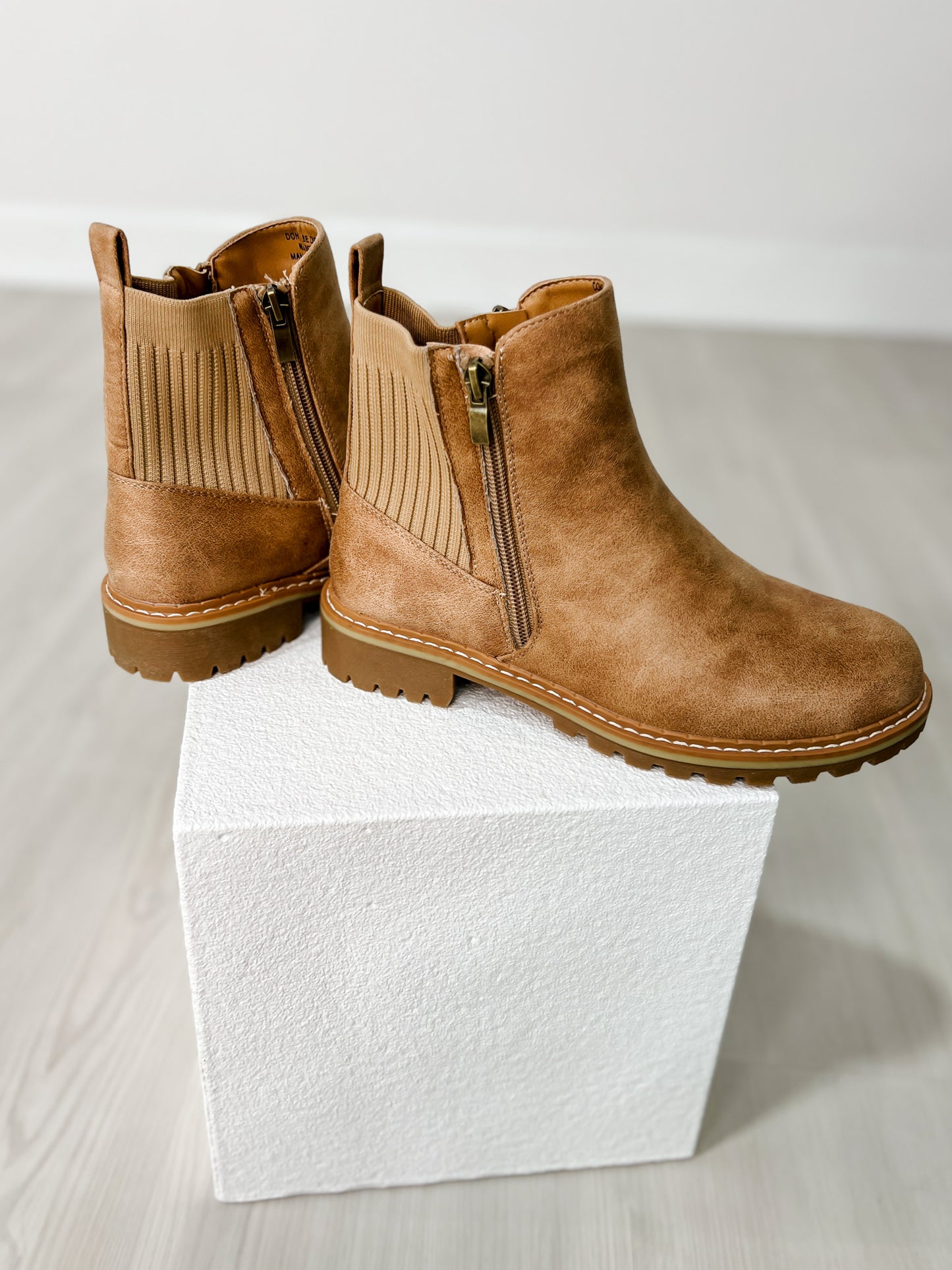 Corkys Don't Be Difficult Boots in SAND