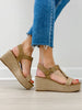 Blowfish Mailbu Annika Espadrille Wedge Sandal in Natural Sand