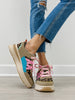 Blowfish Malibu Laurel Tennis Shoes in Bright Tan Multi