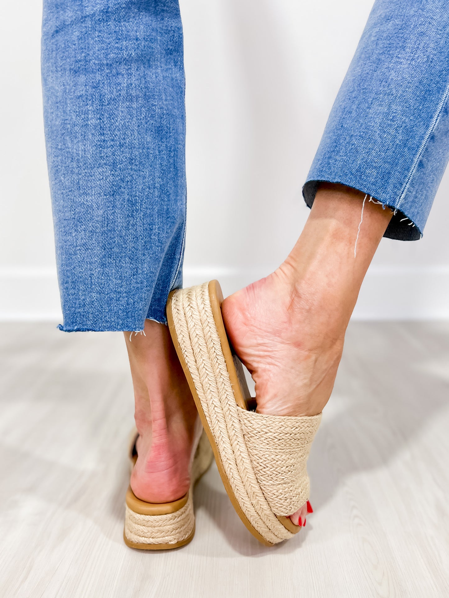 Blowfish Marshlo Rope Slide Sandals in Sunbleach Jute