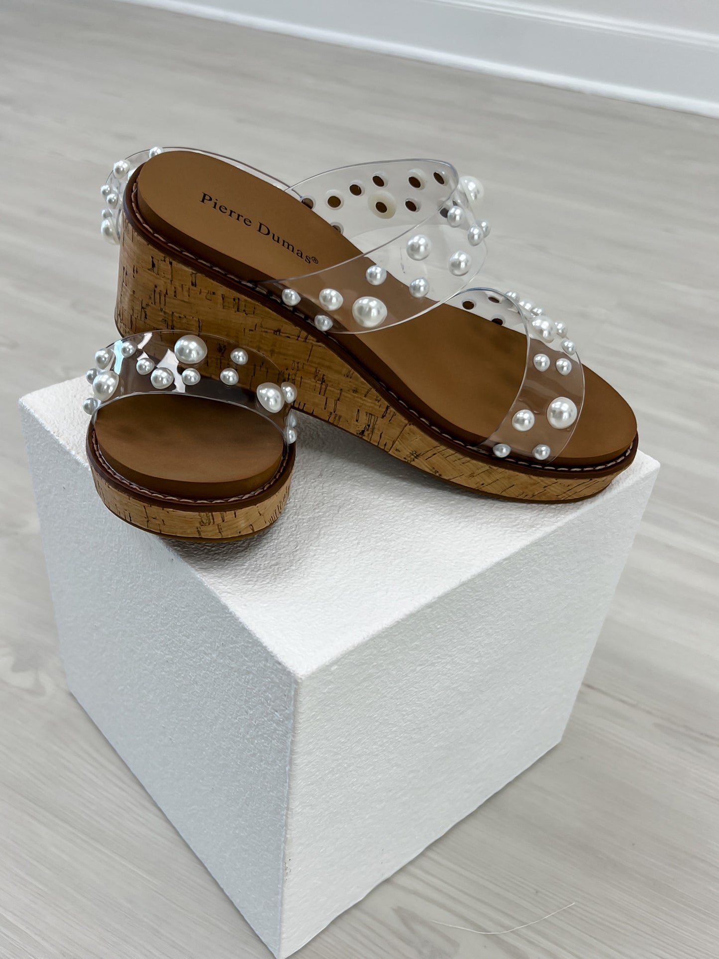 Pierre Dumas SONDA-1 Sandals in Clear