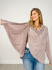 The Switch It Up Cardigan Sweater Top in Chocolate