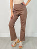 Magic Slim Straight Pants in DARK MOCHA
