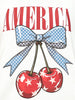 America Cherries Graphic Tee