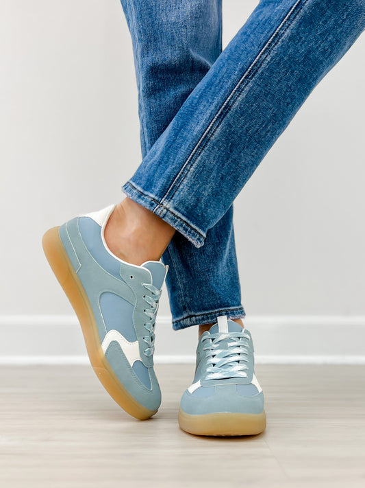 Blowfish Tastic Lace Up Sneaker in Sky Blue