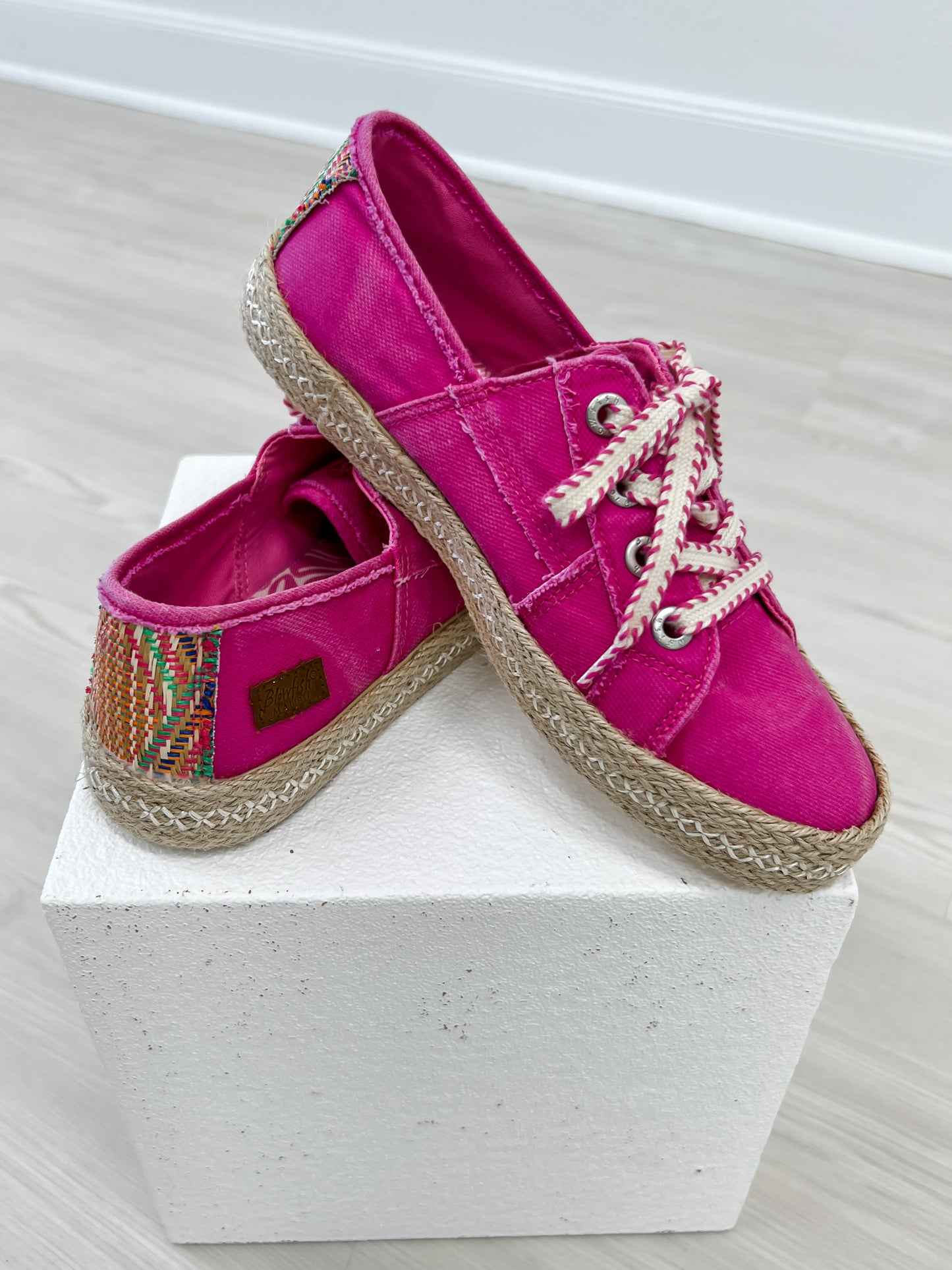 Blowfish Malibu Buenos Slip-On Tennis Shoes in Pink Glow