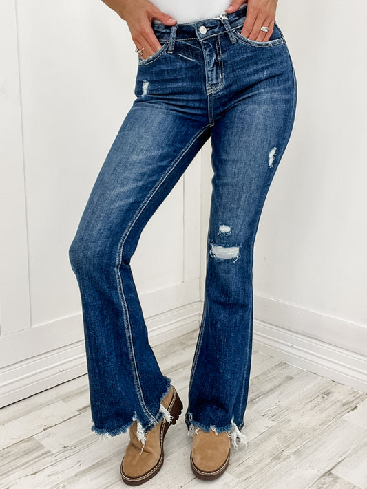 The Sadie Vervet High Rise Flare Jeans