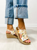 Corkys Carley Wedges in Natural Mini Floral Jute