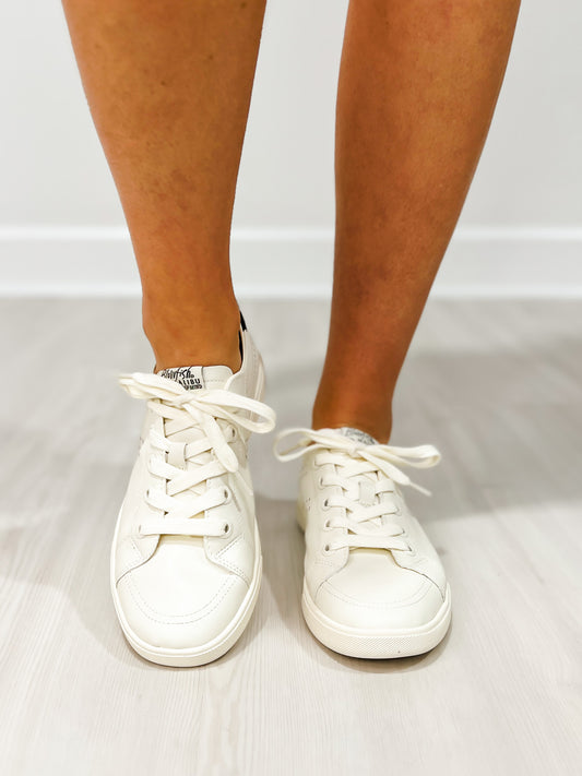 Blowfish Tanner Tennis Shoes in CREAM