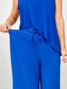 Sunkissed Sleeveless Loose Fit Top with Matching Pants in Royal Blue