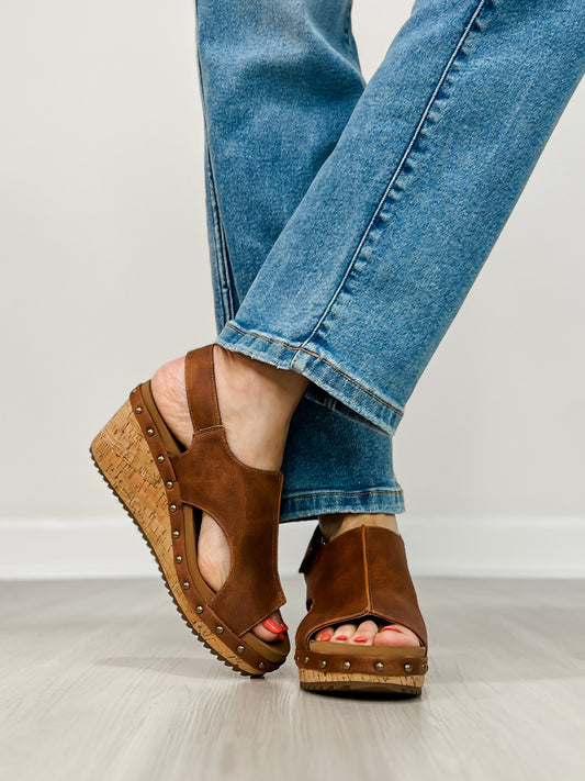 Corkys For Keeps Wedges in RUST