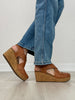 Corkys Case Closed Wedges in COGNAC SMOOTH