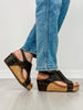 Corkys Carley Wedges in ESPRESSO CRINKLE