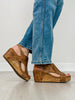 Corkys Carley Wedges in COGNAC DISTRESSED