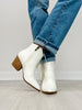 Dixie Decor Fringe Western Boots in White