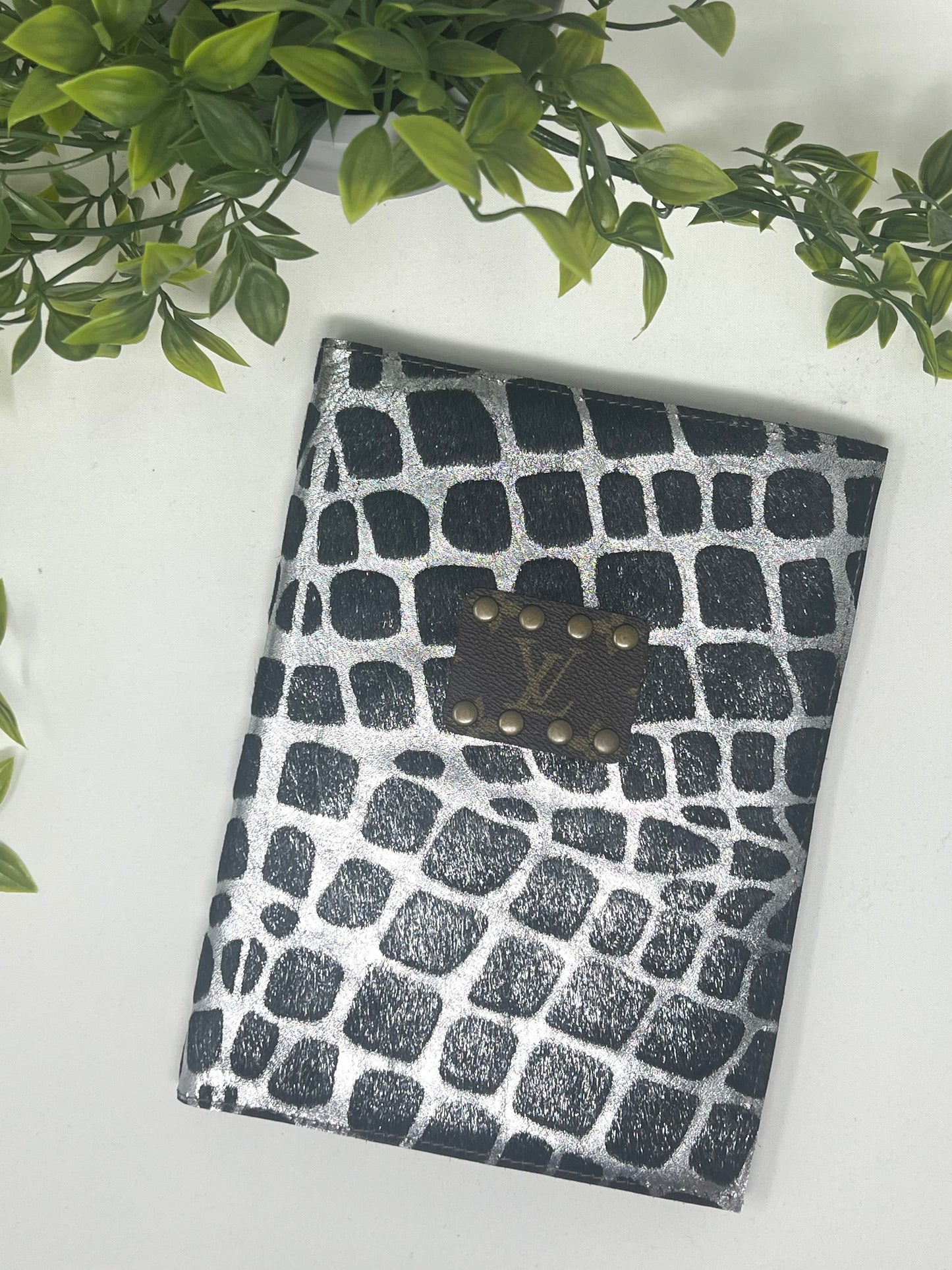 Leather LV Notebook Large Size