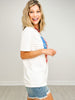 Brushstroke Flag Graphic Tee