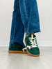 Blowfish Tastic Lace Up Sneaker in Jewel Green Suede