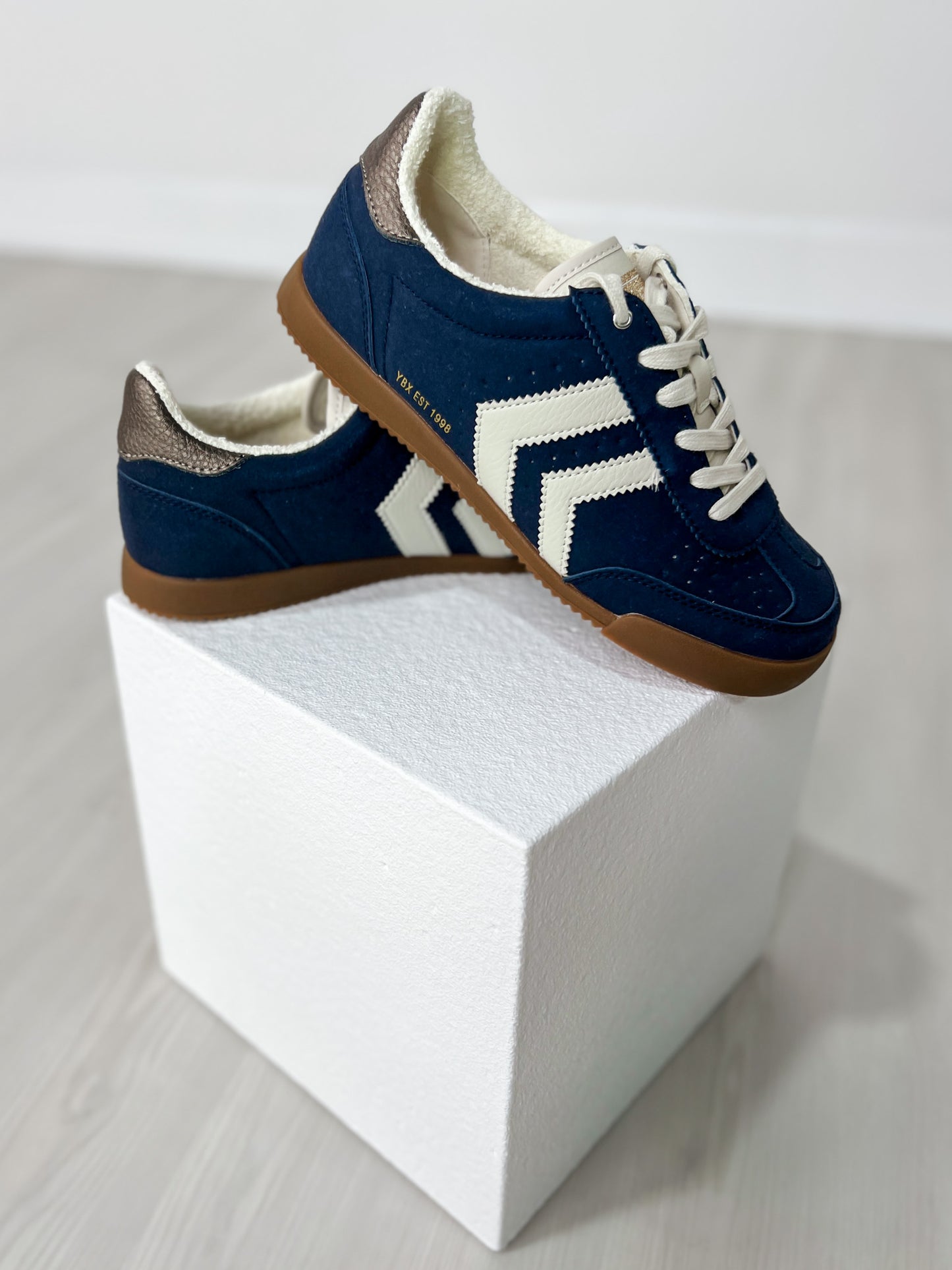 Yellowbox Neevan Lace-Up Sneaker in NAVY