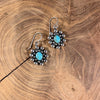 Multi Ball Turquoise Earring
