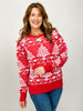 Long Sleeve Knit Christmas Sweater