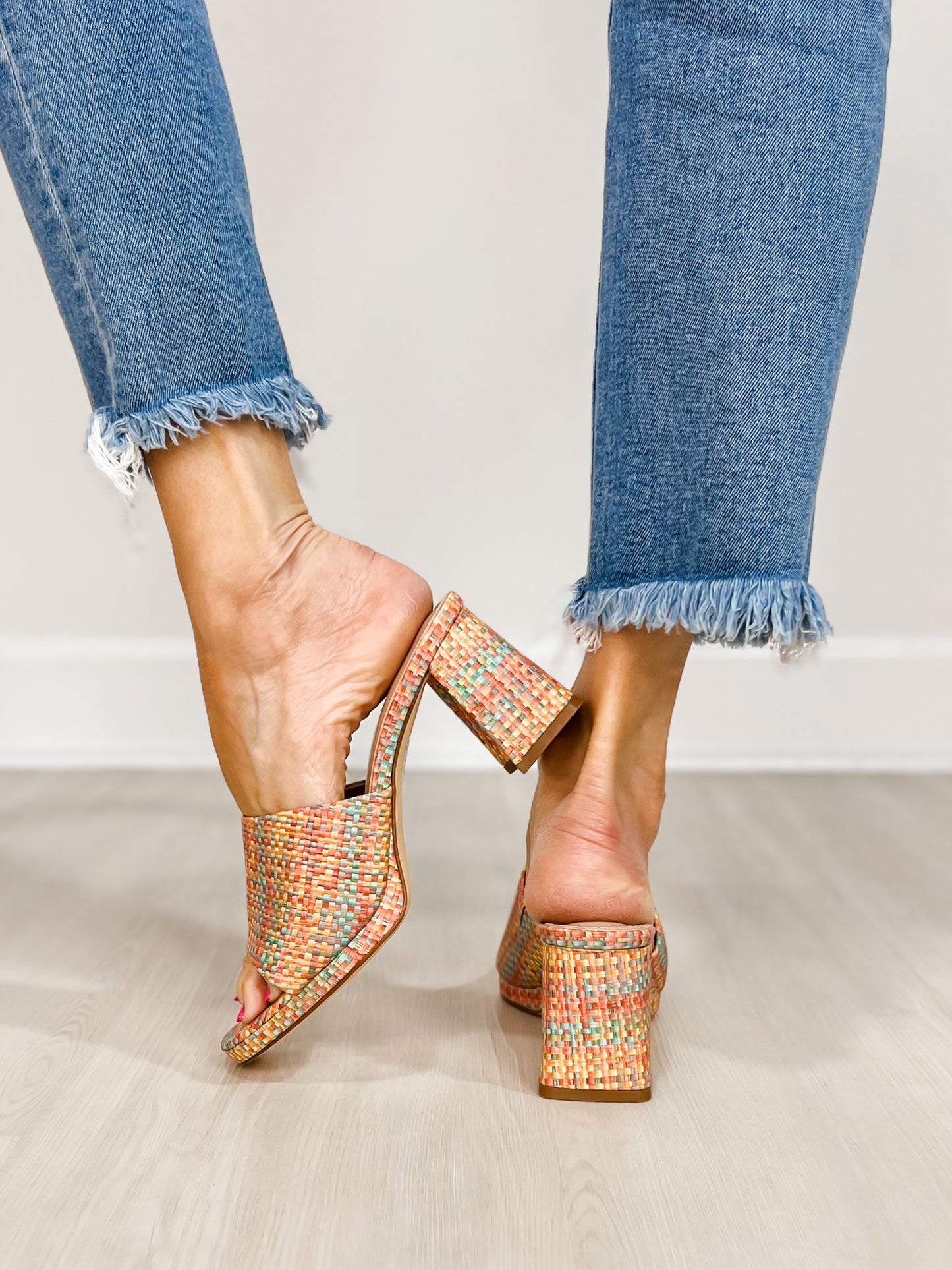 Trailblazer Vegan Leather Platform Mules