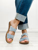 Corkys With A Twist Slip-On Sandals in Denim