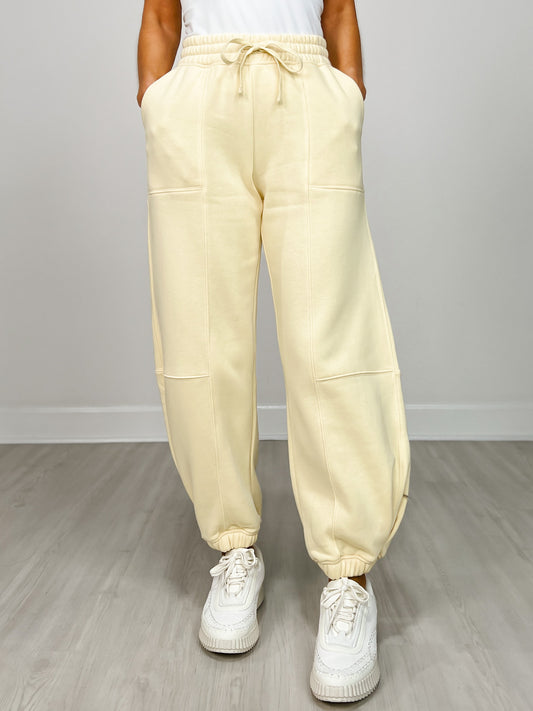 Fleece Cocoon Jogger Sweatpants