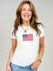 Short Sleeve American Flag Tee