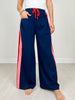 Varsity Vibes Drawstring Wide Leg Pants