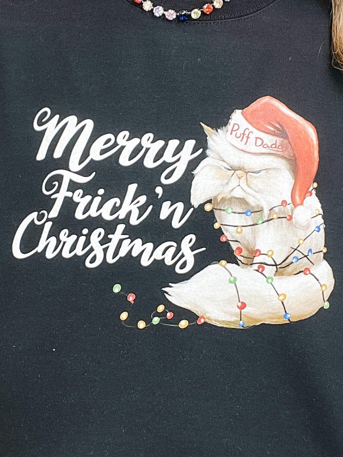Merry Frick'n Christmas from Puff Daddy Graphic Top